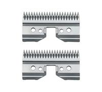3F 4F 5F 7F Professional Pet Clipper Blade Replacement A5 Blade Fit Most ，Compatible For Andis， AG AG2 AGCC AGC2 MBG Series Animal Clippers Hair Clipper Parts(2pcs Steel Blade)