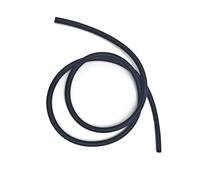 3FT 0.08" OD 0.04" ID Conductive Rubber Tube Hose Silicone Tubing 2x1mm Industrial Rubber Tubing No Static Electricity 1 Meter