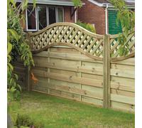 3ft 4 Inch High 1050mm Grange Elite Meloir Fence Panel - Pressure Treated - Pack of 8