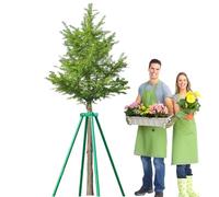 3ft 4ft 5ft 6ft 7ft 8ft Tree Stakes and Supports, Heavy Duty Tree Growing Support Stake for Weeping Willow/Papaya/Peach/Lemon Trees, Tree Branch Stakeing(Dia 35cm (13 5/8in),6ft)