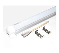 (3ft - 900mm, 4000K White - Frosted Cover) Integrated LED Tube Light T8/T12 Replacement Ceiling Energy Saving 3ft, 4ft, 5ft, 6ft White or Day White