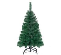 3FT Artificial Christmas Tree Green Tabletop Christmas Tree with Metal Stand Mini Xmas Pine Tree for Party Supplies Indoor Outdoor Holiday Home Decoration(Green)