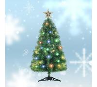 3ft Artificial Christmas Tree, Table Top Christmas Tree for Holiday Decoration, 140 Branch Tips, Green