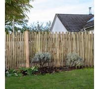 Forest 6' x 3' Pressure Treated Contemporary Picket Fence Panel (1.83m x 0.9m)