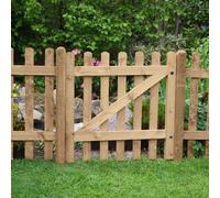 3ft High (900mm) Forest Garden Ultima Pale Gate - Pressure Treated