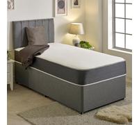 (3ft Single Mattress - 90cm x 190cm) Linear Cool Touch Hybrid Mattress - 20cm Deep, Soft Firmness