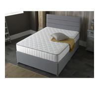(3ft Single Mattress - 90cm x 190cm) Victoria White Castle Hybrid Mattress - Plush Comfort, Durable Design