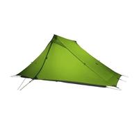 3FULGEAR Lanshan 2 Pro Ultralight Tent 2 Person, 3/4 Season 20D Silnylon Trekking Pole Tent for Backpacking Hiking Camping Climbing (Green 2 Pro, 4 Season)