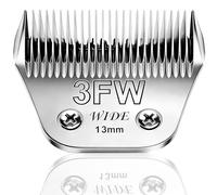 3FW Wide Blade Grooming Clipper Blades for Andis,Oster A5,Wahl km10 Clipper