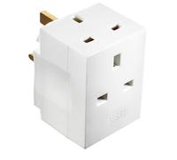 3G 13A Fused Multisocket Adaptor MSF3-01