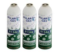 3GA Car Aircon AC 3pcs R134a Compatible Refill Recharge Regas Gas