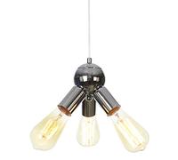 3Ghts Modern Metal,Mid Century Ceilingght Fixture Industrial Styleghtifor Kitchenviroom Diniroomghtidevice/Chrome/a
