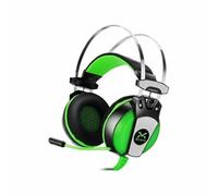 3GO Headphones GAMING DROXIO HADLOK DRIVERS 50 mm 108DB 20HZ-20KHZ Micro Retractable Cable 2.2 m USB + 2 x 3.5 mm