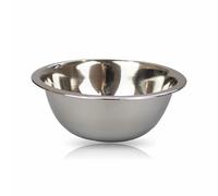 3HA HAHAHA Stainless Steel Bowl Deep Mixing Bowl Mirror Polish Finish Kitchen Bowl Perfect for Cooking Baking Flour Food Preparation Salad Prep Fruit Serving Home & Kitchen Accessory 7.5 X 21cm(1pc)