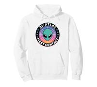 3I Atlas Alien Design Galaxy UFO Comet Pullover Hoodie