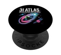 3I Atlas C/2025 Interstellar Visitor UFO Alien Comet Space PopSockets Adhesive PopGrip