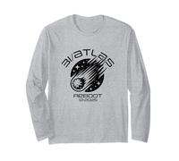 3I/Atlas Comet 2025 Reboot Fun Sarcastic Space Humor Design Long Sleeve T-Shirt
