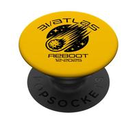 3I/ATLAS Comet 2025 Reboot Fun Sarcastic Space Humor Design PopSockets Adhesive PopGrip
