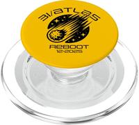 3I/ATLAS Comet 2025 Reboot Fun Sarcastic Space Humor Design PopSockets PopGrip for MagSafe