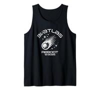 3I/Atlas Comet 2025 Reboot Fun Sarcastic Space Humor Design Tank Top