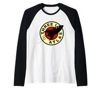 3I Atlas Comet Alien UFO Spaceship 3I Atlas Raglan Baseball Tee