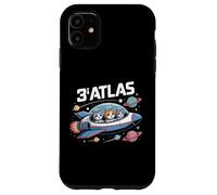 3I Atlas Funny Alien Cat space humor Case for iPhone 11