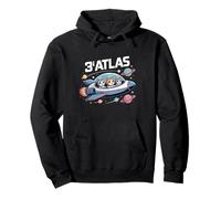 3I Atlas Funny Alien Cat space humor Pullover Hoodie
