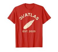 3I/Atlas Interstellar Astronomer Comet UFO Alien Probe Red T-Shirt