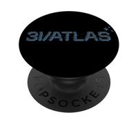 3I/ATLAS Interstellar Visitor 2025 Glitch Graphic PopSockets Adhesive PopGrip