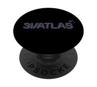 3I/ATLAS Interstellar Visitor 2025 Glitch Graphic PopSockets Adhesive PopGrip