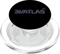 3I/ATLAS Interstellar Visitor 2025 Glitch Graphic PopSockets PopGrip for MagSafe