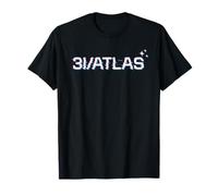 3I/Atlas Interstellar Visitor Astronomy Space Glitch Effect T-Shirt