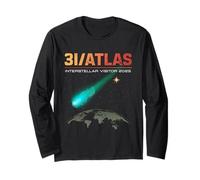 3I/Atlas Interstellar Visitor - Cosmic Object from Beyond Long Sleeve T-Shirt