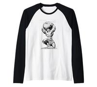 3I/Atlas Mythology - Celestial Titan Astronomy Art Raglan Baseball Tee