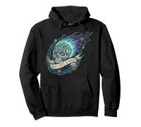 3I/ATLAS Skull Meteor Cosmic Not Just A Rock Pullover Hoodie