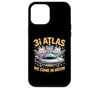 3I Atlas We Come In Meow Alien Cat funny space humor Case for iPhone 12 Pro Max