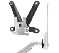 3IDEE VESA adapter compatible with HP 22m, 24m, 27m monitor - vesa mount adapter for vesa bracket, stand or wall mount - 75x75mm