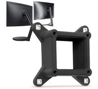 3IDEE VESA adapter compatible with Samsung C24FG70, LC24FG70, C24FG73 Curved Monitor - VESA mount adapter for non-VESA monitor 75x75 mm - for monitor arm, bracket or wall mount