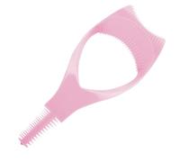 3in 1 Mascara Tool Plastic Makeup Eyelashes Shield Applicator Guide With Eyelashes Assist Combs Brush Guard Lash Brush Mascara Guard Eye Lash Applicator