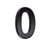 3in 3D Mailbox Numbers house numbers Adhesive door number Waterproof Address Numbers front door number Stickers for House Mailbox home address numerals (Black 0)