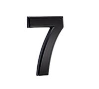 3in 3D Mailbox Numbers house numbers Adhesive door number Waterproof Address Numbers front door number Stickers for House Mailbox home address numerals (Black 7)
