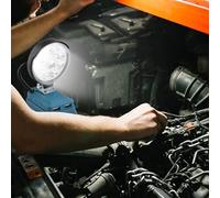 3In Work Light with LED Torch and USB Charging Port, Compatible with for Li-Ion Battery, for Outdoor, Workshop, Field Use(A)