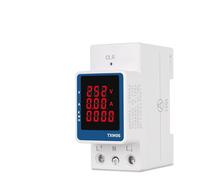 3IN1 AC 110V 220V 100A Voltage Current KWH Electric Energy Monitor Meter 99999.9KWH VOLT AMP Voltmeter Ammeter Din Rail 1Pcs