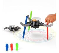 3in1 Doodling Robot Mechanics Education Toy, STEM DIY Scribbling Learning Set, Drawing Robot for Kids, Montessori Educational Painting Toy Color Pens, Magic Drawing Robot, Gift for Boys Girls 8+ Years