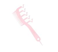3in1 Hair Detangling Comb Styling Slit Z Shape Wide Tooth Parting Teasing Gifts Parting Comb