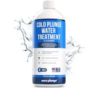 3in1 Natural Cold Plunge Water Treatment - Cleaner, Clarifier & Water Stabilizer for Cold Plunge - No Harsh Chemicals - Keeps Ice Bath Water Clean & Odor-Free - Made in USA (8 Week Supply, 32oz)