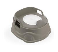 3in1 Potty/Toilet Adapter/Step Up Stool - Grey Dolu Grey One Size