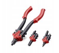 3in1 Riveter Gun Tool Set Heavy Duty Pop Rivet Nut Stud Bolt M10 6.4mm Fortum