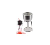 3in1 Steel Funnel with Strainer Wine Shower Aerator Filter Storage Stand Improves Wine Clears Residues