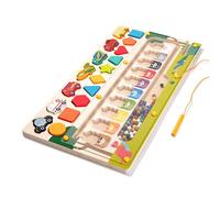 3in1 Wooden Maze Puzzle Toy For Toddler Educational Color Sorting And Shape Matching Board For Kids Learning Maze Puzzle Toy